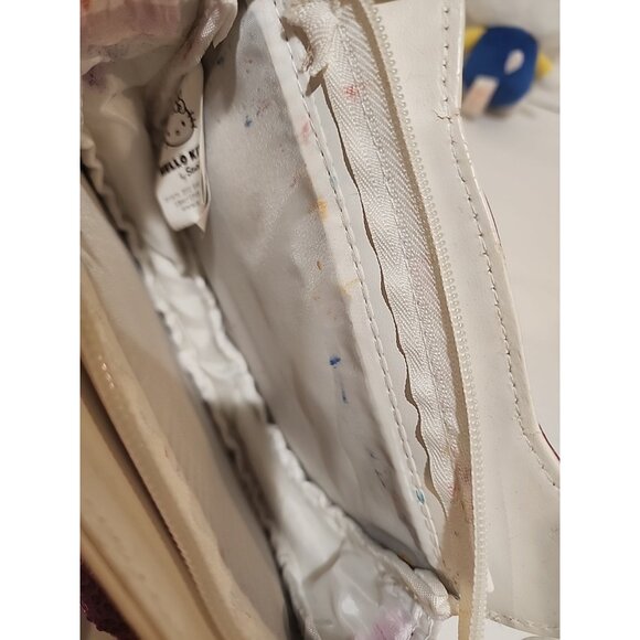 HELLO KITTY Sanrio mini purse handbag 2012 + ty beanie baby plush 2014 lot - Picture 4 of 5